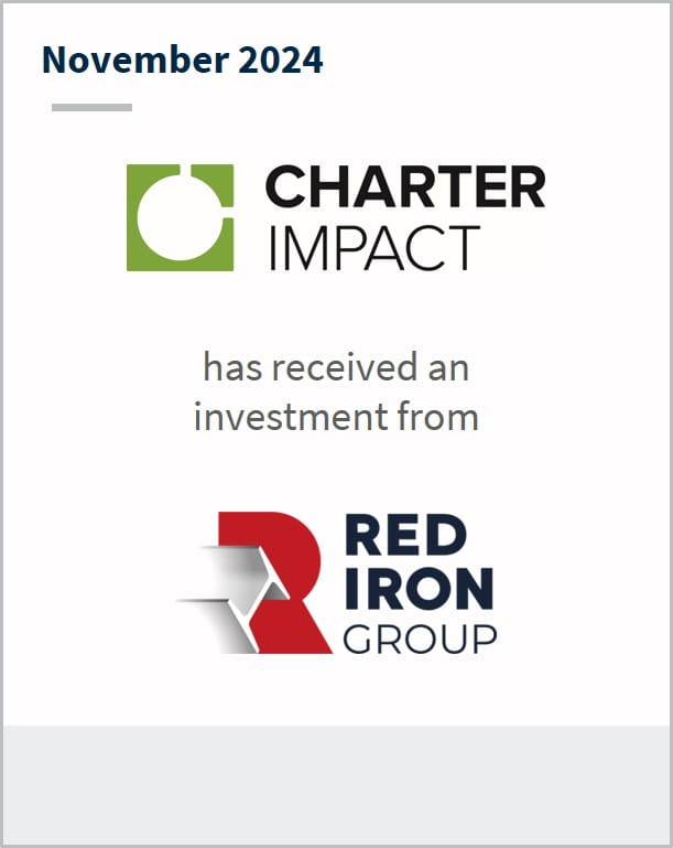November 2024 Charter Impact has received an investment from Red Iron Group