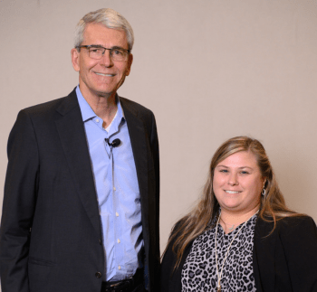 Paul Reilly and Lacey Lopez